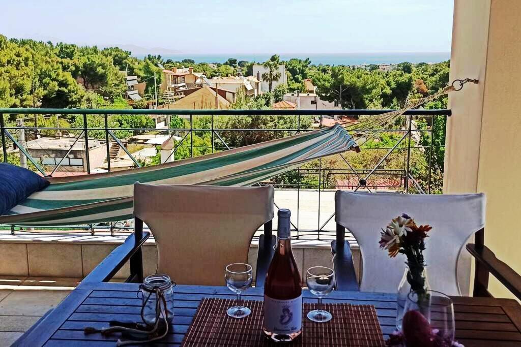 Artemis Penthouse 10 Minute From National Airport Villa Esterno foto